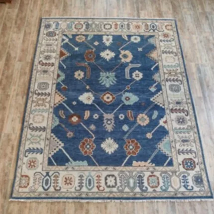 Aqua Verdure Hand Knotted Carpet & Rugs