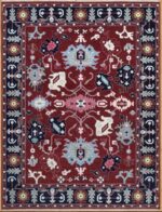 Handmade Woolen Rug from Bhadohi