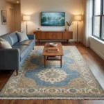 handmade rugs rectangle round runner modern carpet design India