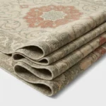 Hand-Knotted Oushak Rug