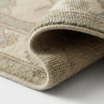 Hand-Knotted Oushak Rug