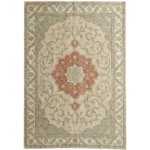Premium Vintage Hand-Knotted Oushak Rug | Authentic Woolen Carpet for Luxury Interiors